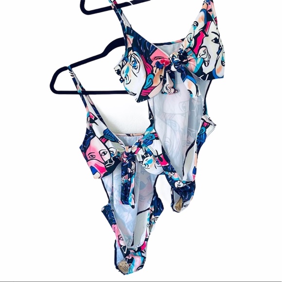 Beach Picasso - Abstract Print Monokini - Picture 2 of 5